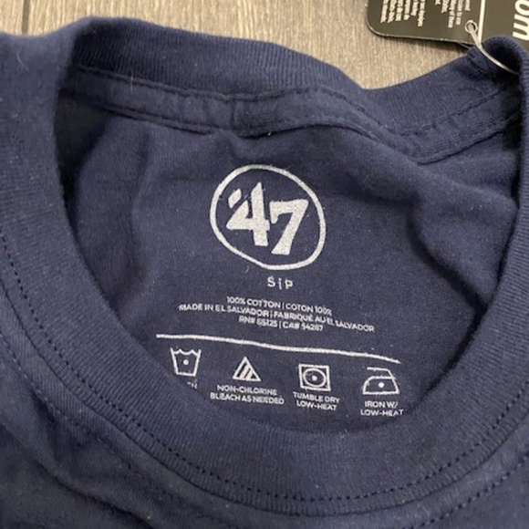 '47 Seattle Kraken Primary T-Shirt NWT - Picture 3 of 4